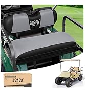 10L0L Universal Golf Cart Rear Seat Cover Dress UP Older Golf Cart Durable Breathable Material Fi...