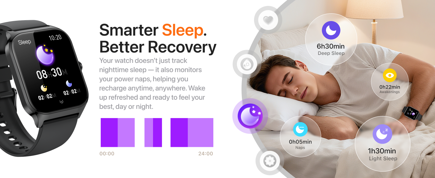 Sleep watch sleep monitor watch