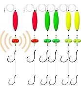 Dovesun Catfish Rigs Santee Rig Catfish Float Rigs Circle Hooks 5/0 6/0 8/0 Catfishing Tackle 3pc...