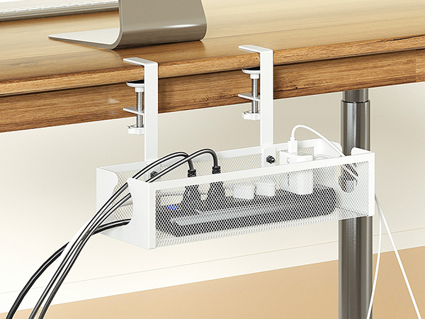 under desk management,no drill under desk cable management tray,cable management