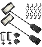HitLights Trade Show Lights LED Display and Exhibit Arm Lighting, Connectable Tradeshow Lights In...