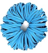 AMUU Rubber Bands Size 64 Blue Rubber Band 110PACK #64 rubber band for Office Supply Home money F...