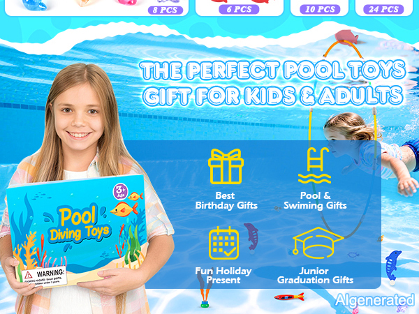pool toys for kids ages 4-8