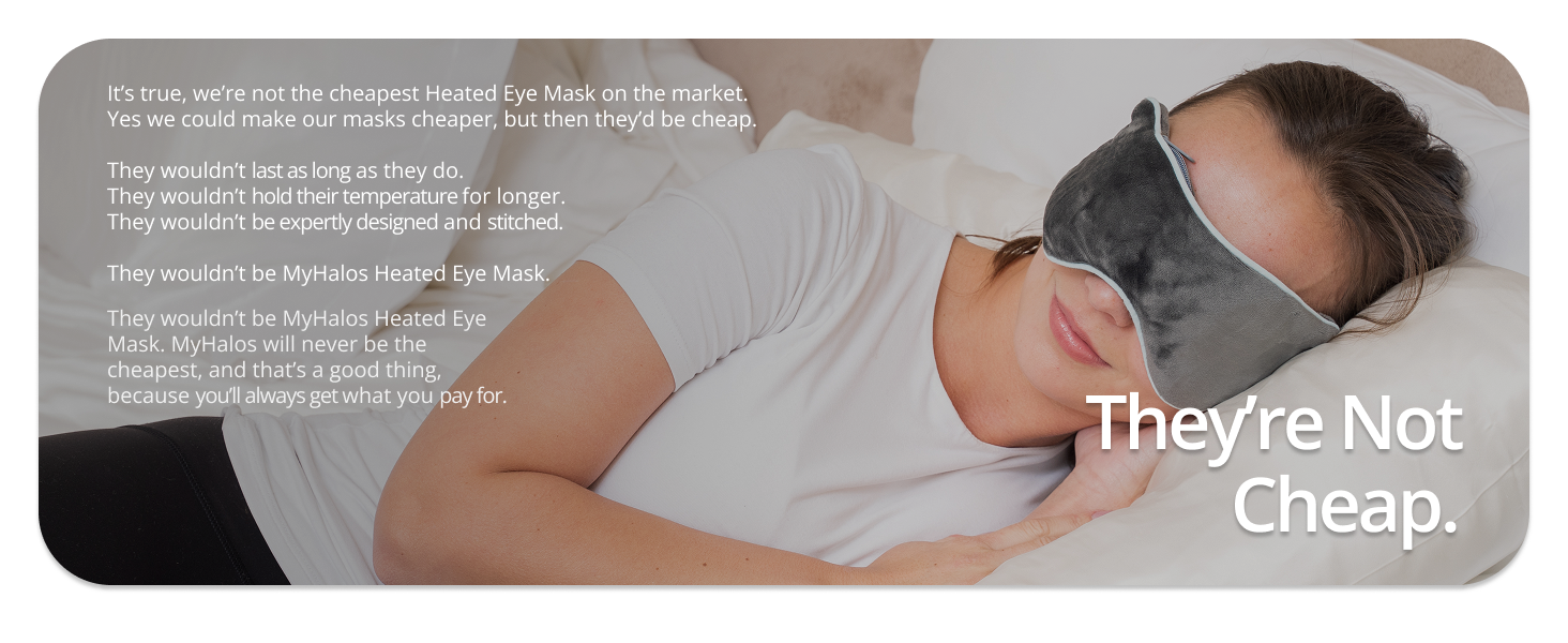 heated eye mask