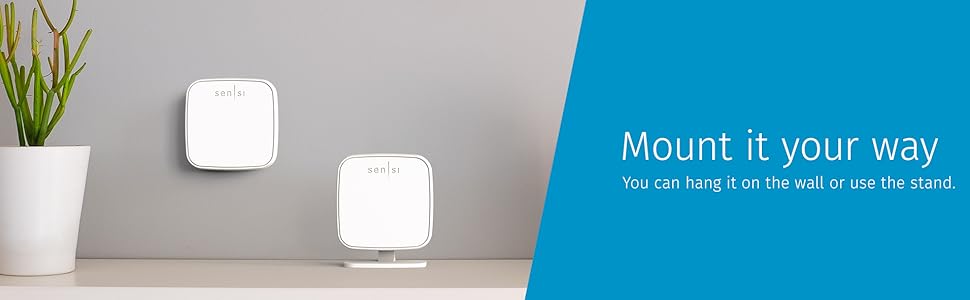 mount on wall or use the stand. place it anywhere