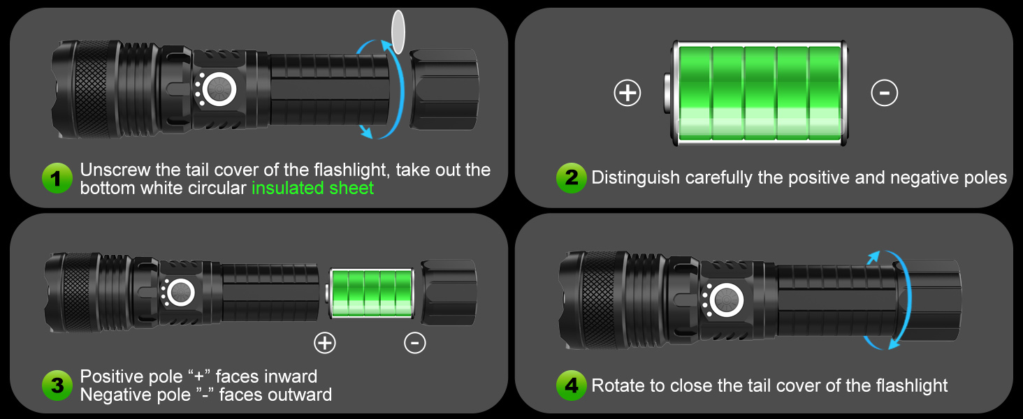 tactical flashlights high lumens