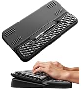Vaydeer Wrist Rest with Keyboard Stand, Computer Wrist Support Pad, Ergonomic Keyboard Riser Hold...