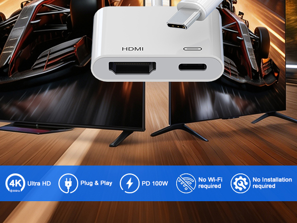 hdmi to phone adapter for tv