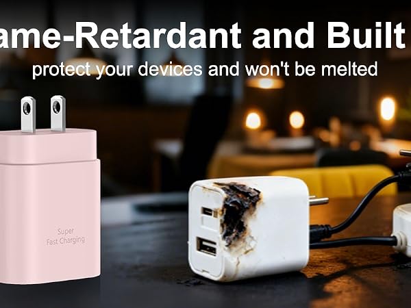 30w 40w iphone 17 16 15 pro max charger fast charging 10ft long usb c charger cable cord type c