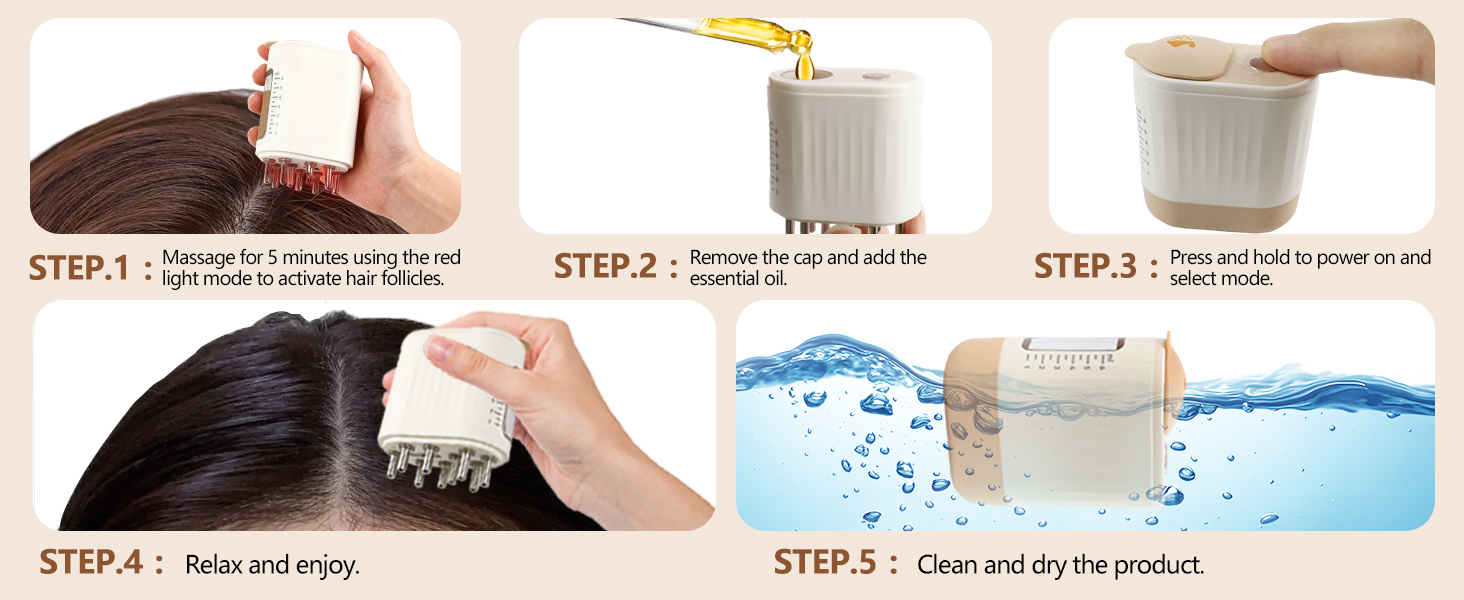 Scalp Oil Applicator