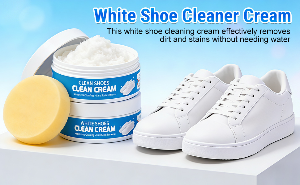 White Shoe Cleaner Cream
