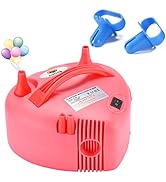 Electric Balloon Pump, NuLink Portable Dual Nozzle 110V 600W Electric Balloon Blower Pump for Dec...