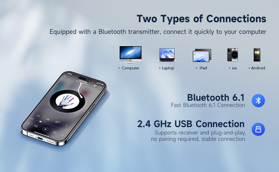 bluetooth headset two ways connections