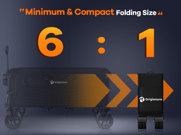 small size easy to fold up and place in the car