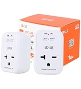 BXST Single Outlet Power Surge Protector for Refrigerator/Microwave Oven/Smart TV Small Wall Surg...