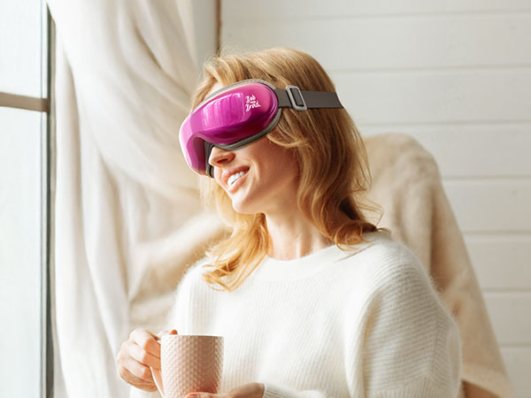 Eye Massager with Heat and Cooling migraine massager migraine relief products headache relief