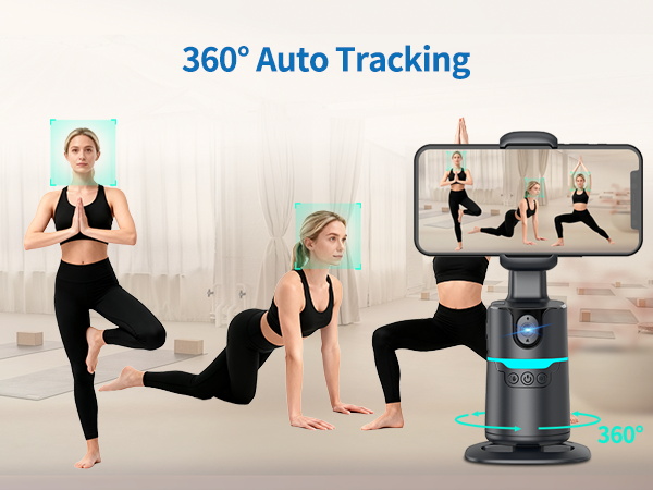 360° auto tracking 