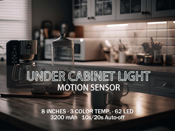 Under Cabinet Light Motion Sensor