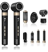 8 in 1 Hair Dryer Brush and Hair Styler, Blow Dryer with 110,000 RPM High-Speed Negative Ion, Mul...