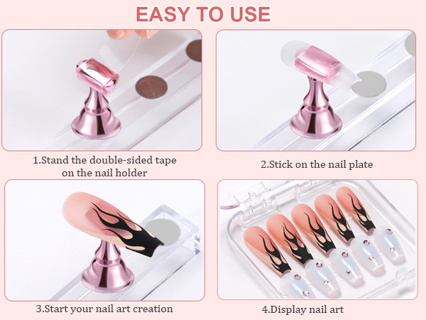 Nail Tips Practice Holder