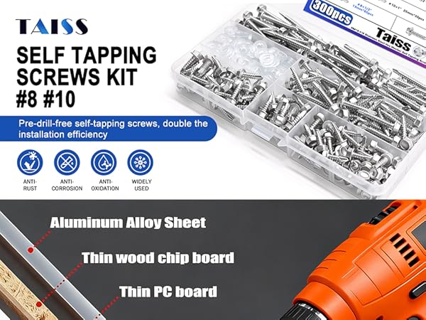 self tapping screws