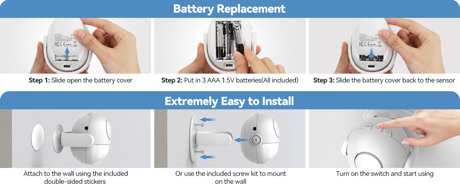 Indoor Motion Sensor Alarm