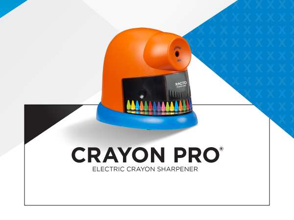 crayon pro art coloring drawing kindergarten electric orange colorful fun teacher supplies craft