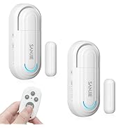 Sanjie Pool Door Alarms for Kids Safety/Home Security/Dementia,Wireless Door Alarms When Opened,W...