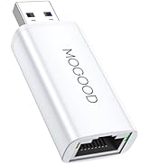MOGOOD USB 3.0 to Ethernet Adapter, USB 3.0 to Gigabit Ethernet Network Adapter, USB to RJ45 LAN ...