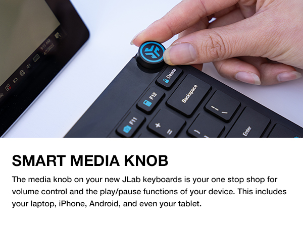 Smart media knob