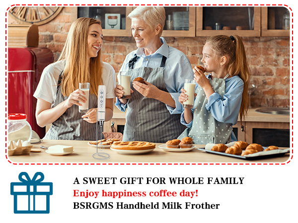 Milk Frother Handheld for Coffee