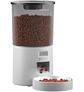Automatic Cat Feeder for Cats and Samll Dogs,4.2L Feeder Cat Food Dispenser,Programmable Schedule...