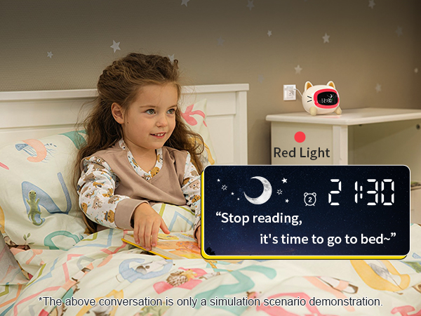 kids ok to wake clock