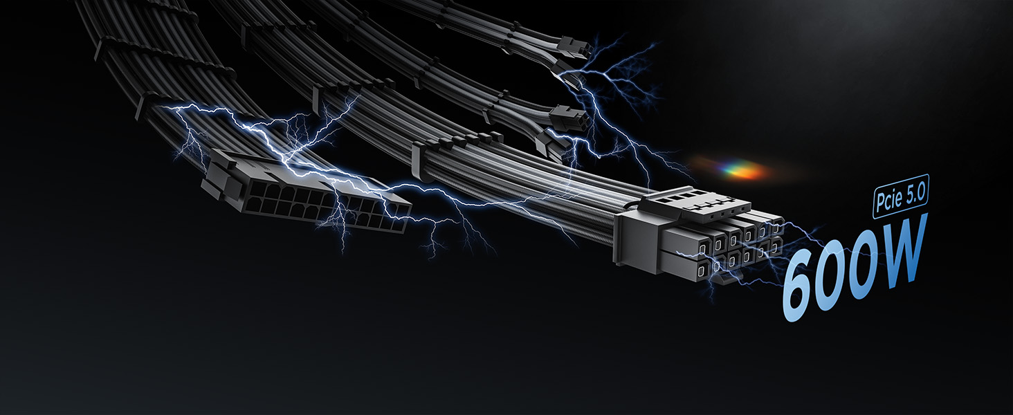 atx 3.0 power supply 12vhpwr cable extension