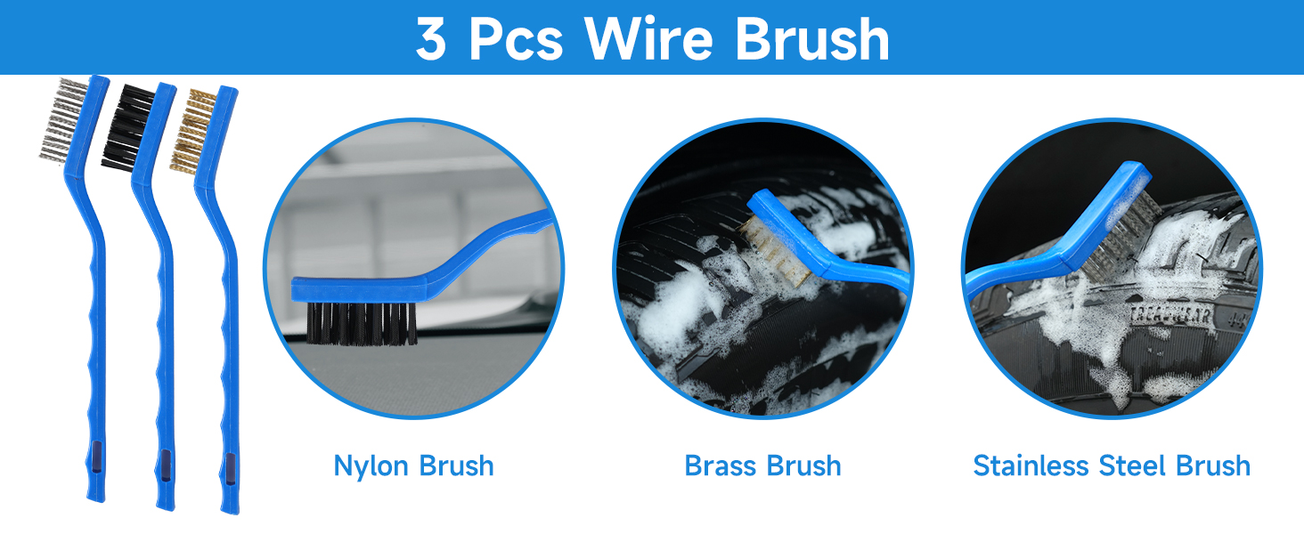 car detailing brushes cleaning tools oil film cleaning brush for car windows car wash brush