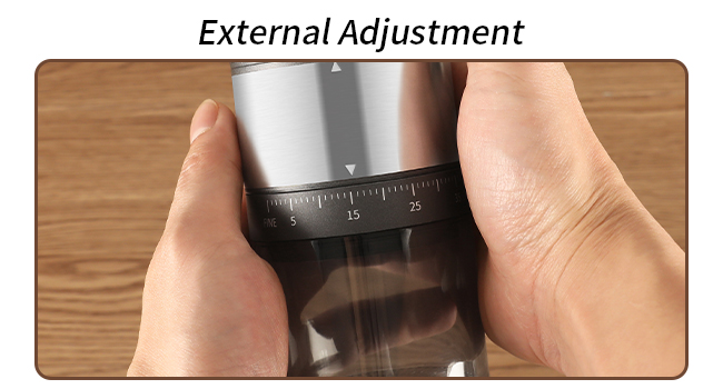 electric conical burr coffee grinder