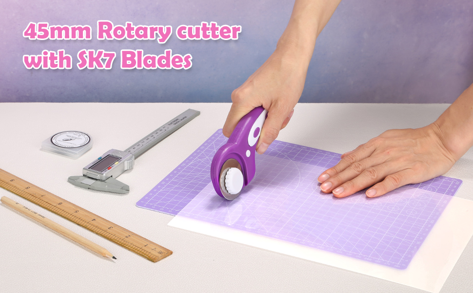 rotary cutter and mat