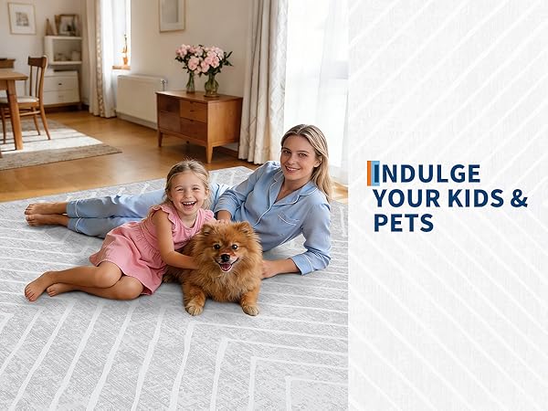 modern area rug