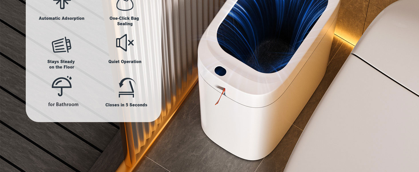 Automatic Motion Sensor Trash Can