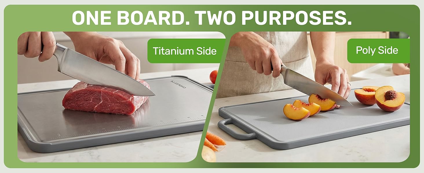 titanium cutting board boards for kitchen tabla de cortar titanio para cocina