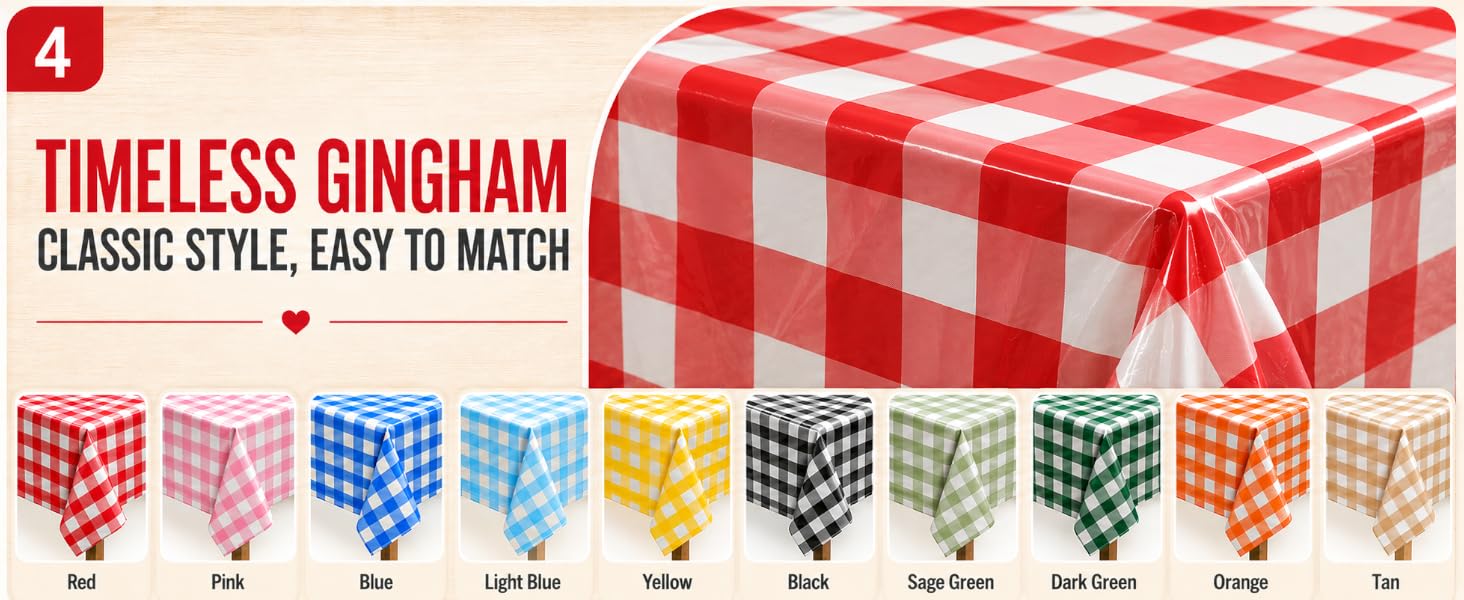 Checkered Tablecloth