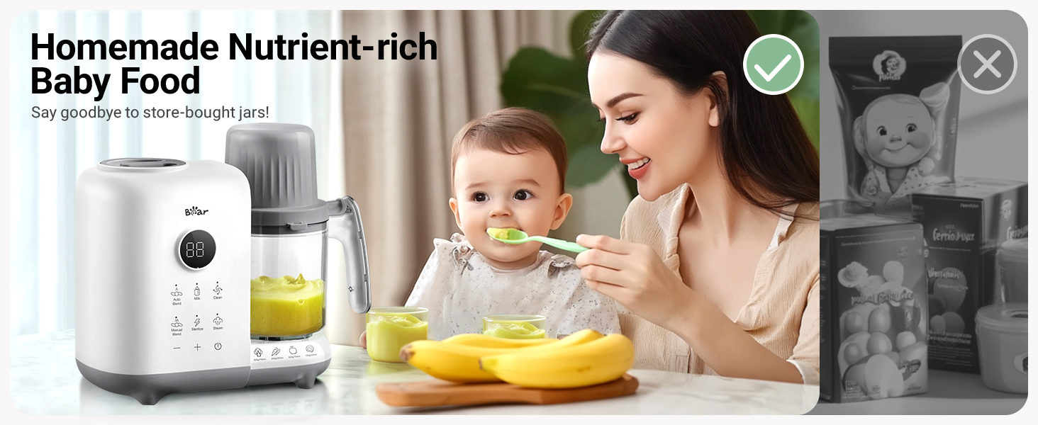 baby food maker steamer and blender