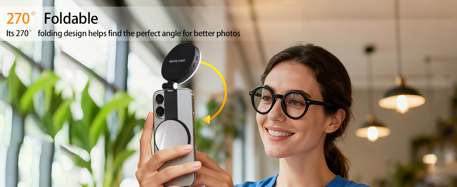 magnetic fill light for iphone