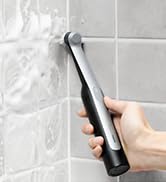 HOTO Wand Electric Spin Scrubber, Rechargeable Grout Cleaning Brush, IPX7 Full Body Waterproof B...