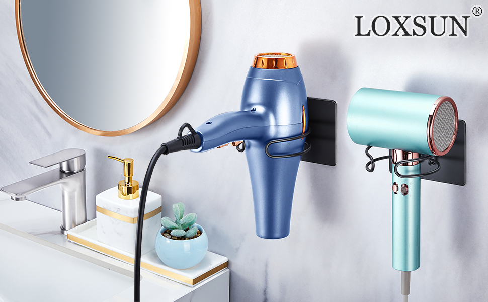 hair dryer holder