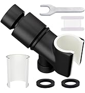 Shower Head Holder for Handheld Shower Head Adjustable Shower Arm Holder with Universal Shower Ar...