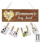 Zzbakress Mom’s Brag Board,Mom Birthday Gifts Picture Frame,Mom Gifts for Mother from Daughter So...