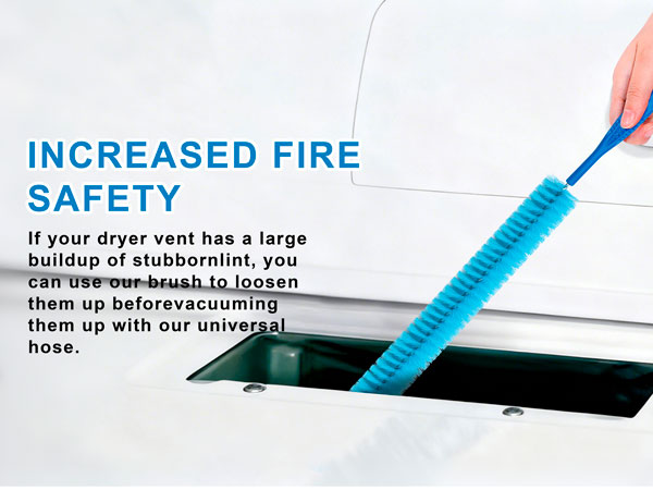 Dryer Vent Cleaner Kit? with ?Lint Brush?