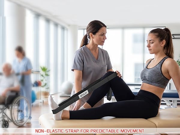 stretching strap for physical therapy