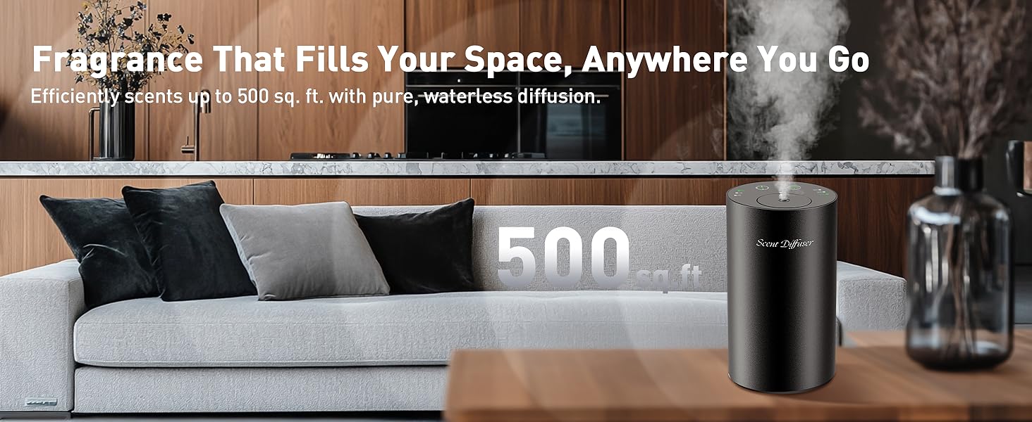 Cover up to 500 sq. ft. in your space